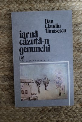 Iarna cazuta-n genunchi- Dan Claudiu Tanasescu,dedicatie foto