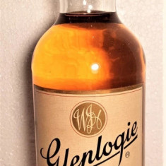 - RARITATE WHISKY GLENLOGIE, BLENDED SCOTCH WHISKY CL 70 GR 40 ANII 90