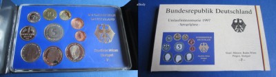 GERMANIA 1997 F, Set, DM, Proof foto