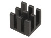 Radiator Aluminiu Negru 11x11x10mm