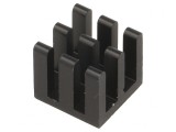Radiator Aluminiu Negru 11x11x10mm