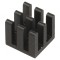 Radiator Aluminiu Negru 11x11x10mm