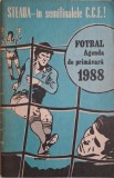 Fotbal. Agenda de primavara 1988