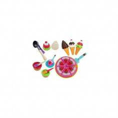 Set inghetata si prajitura de joaca, pentru copii, multicolor, LeanToys, 5038