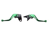 Set 2 manete frana si ambreiaj reglabile Kawasaki ZX6R/ZX10R/ZX12R/Z1000/Versys,... Cod Produs: MX_NEW CNC0042G