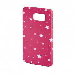 Carcasa Lumi Stars Samsung Galaxy S6 Hama, Roz/Alb