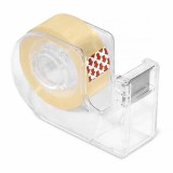 Suport Bandă Adezivă, Model Transparent, Plastic, Lungime 25m x Lățime 18mm, Oem