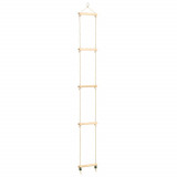 vidaXL Scară din fr&acirc;nghie pentru copii, 30x168 cm, lemn masiv și PE 91936