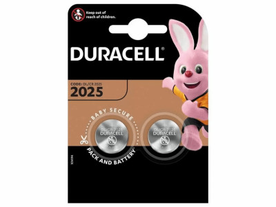 Set baterii buton litiu Duracell CR2025 3V 2buc/blister foto