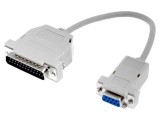 Cablu D-Sub 25p Mufa la 9p Soclu 0.25m BQ Cable