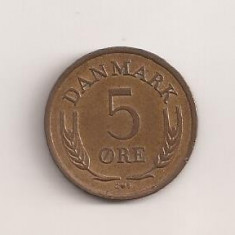 Moneda Danemarca - 5 Ore 1963 v4