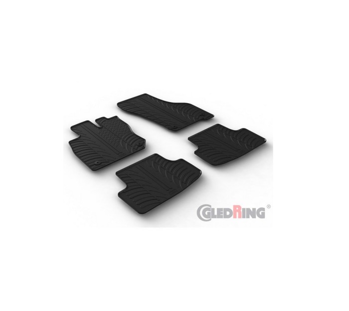 Set covorase auto din cauciuc VW Golf 8 Mhev (eTSI) HB 06.2020- (pentru modele cu cutie automata) AutoDrive ProParts