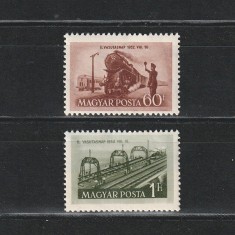 Vasutnap (Ziua Caii Ferate) LP1321-1322 Ungaria 1952
