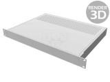 Carcasă standard 1U aluminiu 330mm x 422mm