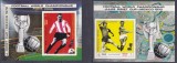 DB1 CM Fotbal Mexic 1970 2 x SS MNH Cupa Jules Rimet NDT, Nestampilat
