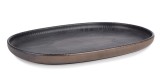 Cumpara ieftin Set 4 platouri piatra gri bronz Horta 32,5x22,3x2,7h