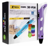 Magii Pen | Imprimanta 3D | Culoare violet + 100 de metri de filament PLA