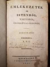 ALBACH UTAN - EMLEKEZETEK AZ ISTENROL, VIRTUSROL, OROKKEVALOSAGROL {1835} foto