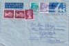 FILATELIE TEMATICA - PLIC MAREA BRITANIE TEMATICA AVION AVIOANE AVIATIE AIRMAIL AEROGRAMA, Stampilat
