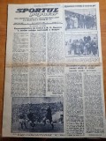 Sportul popular 26 septembrie 1955-scrima,circuitul ciclist,fotbal,canotaj