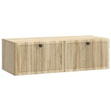 vidaXL Oglindă TV montată pe perete Stejar Sonoma 98 x 41 x 30 cm 898017