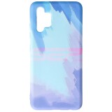 Husa Silicon Samsung Galaxy A32, Watercolor Winter Snow