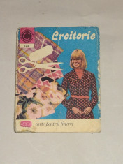 STOEAN GEORGETA - CROITORIE carte pentru tineret foto