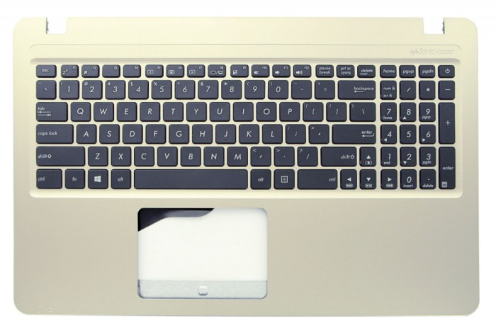 Carcasa superioara cu tastatura palmrest Laptop, Asus, K543BA, K543UA, aurie, layout US