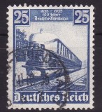 Germania-Recih 1935 - tren 1v.(face parte dintr-o serie)stampilat(z)