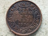 INDIA BRITANICA- &frac14; ANNA 1934