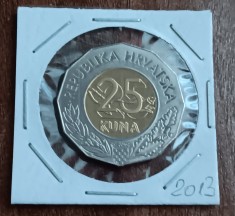 C50 - Moneda foarte veche - Croatia ante euro - 25 kuna - 2013