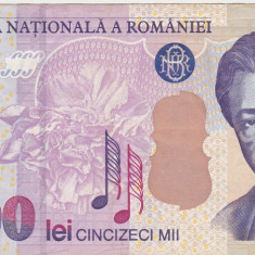 ROMANIA 50000 LEI 2000 aXF