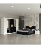 Dormitor Imperial Negru 180x200cm