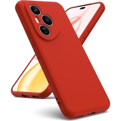 Husa Soft Touch, slim, ALC Mobile, anti soc, compatibila cu Honor 400 Pro, Rosu Tpu foto