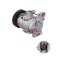 Compresor aer conditionat Mazda 3 MPS, 2003-2009, Mazda 6 MPS, 2002-2007, motorizare 2.3 T 191kw, benzina, rola curea 125 mm, 6 caneluri, tip Pansoni