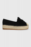 Answear Lab espadrile culoarea negru, cu platforma