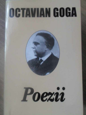 POEZII-OCTAVIAN GOGA foto