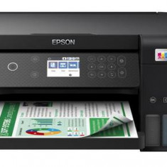 Multifunctional Epson EcoTank L6260, inkjet, A4, 15ppm, Duplex, USB, Retea, Wireless (Negru)