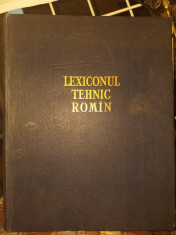 Lexiconul tehnic roman foto