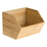 Cutie Depozitare Bamboo, 17x16x13cm, Natural