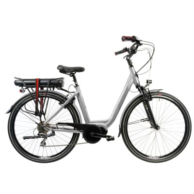 Bicicleta Electrica Devron 28414 - 28 Inch, 460mm, Bej Ultimate FactoryBikes foto