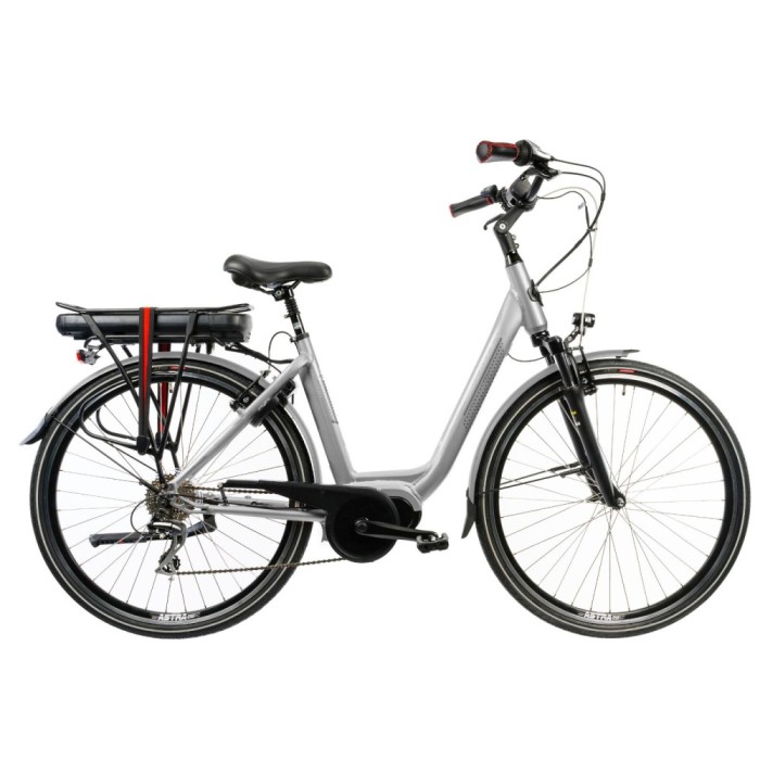 Bicicleta Electrica Devron 28414 - 28 Inch, 460mm, Bej Ultimate FactoryBikes
