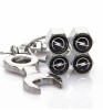 Capace Ventil Metal Nichel Cromat Audi/VW/Opel (Set 4 buc) - Accesorii Auto Ornamente