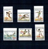 Centrafricaine Republic 1990 - Jocurile Olimpice, sport, serie neuzata