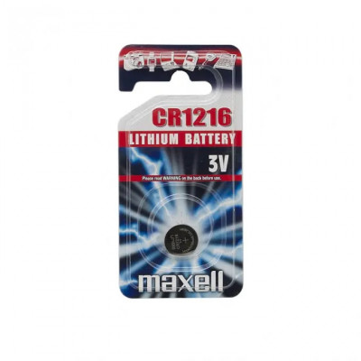 Baterie Maxell Tip Buton CR 1216lI &amp;bull; 3 V foto