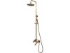 FALA Coloana dus + accesorii Retro Bronze 1