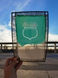 Obiect vechi pentru imprimare, Steaua Bucuresti. Serigrafie.