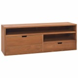 Cumpara ieftin Comoda TV, 110x30x40 cm, lemn masiv de tec