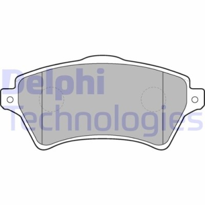 Delphi set placute frana, frana disc foto