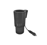 Suport auto inteligent pahare 2in1 racire incalzire LED, touch bricheta 12V